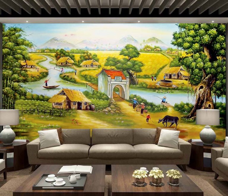 vẽ tranh tường hà nội