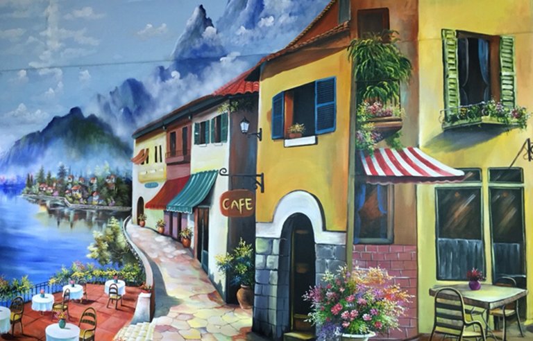 vẽ tranh tường hà nội