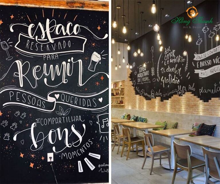 tranh typography