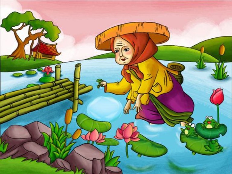 tranh tường chủ đề truyện cổ tích