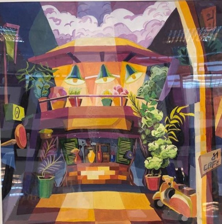 tranh tường 3D