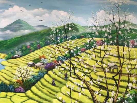 vẽ tranh tường tại thái nguyên