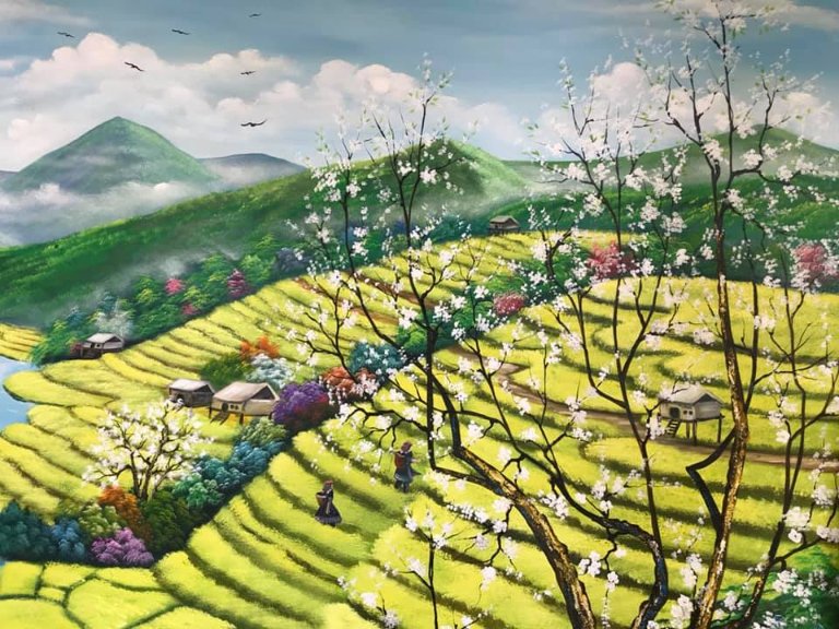 vẽ tranh tường tại thái nguyên