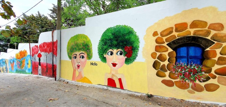 vẽ tranh đường phố