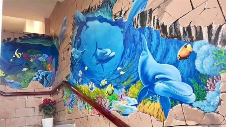 tranh đại dương 3D