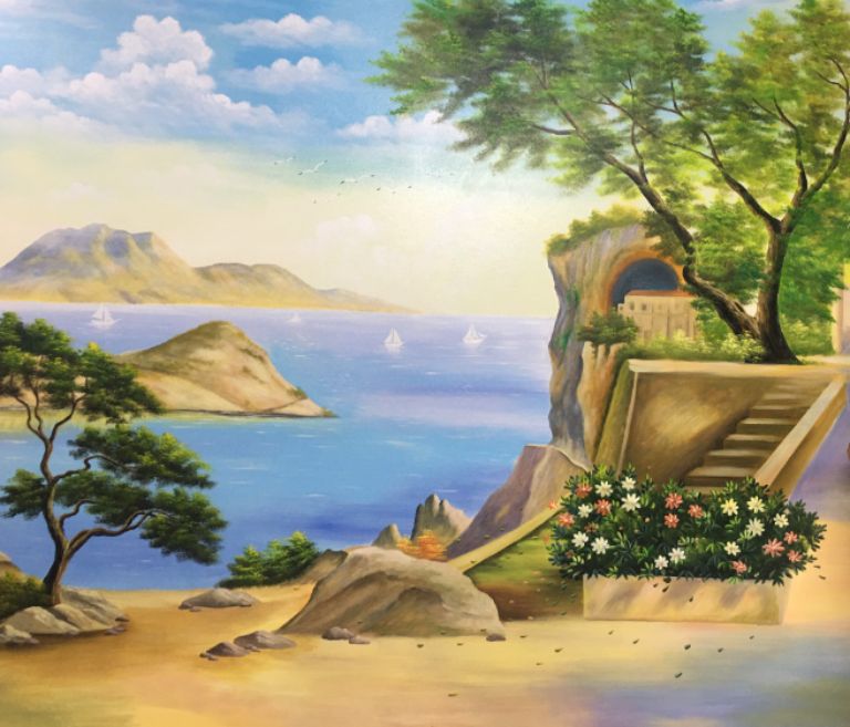 tranh vẽ tường ý nghĩa