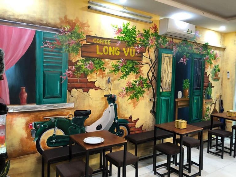 vẽ tranh tường lào cai