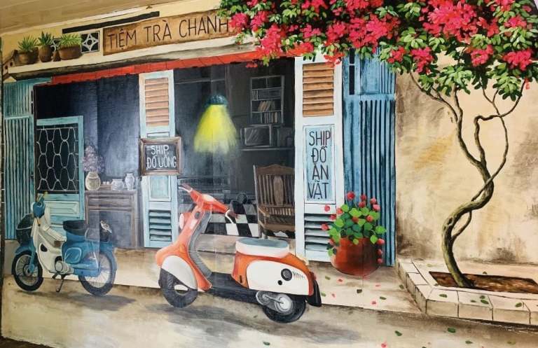 vẽ tranh tường miễn phí