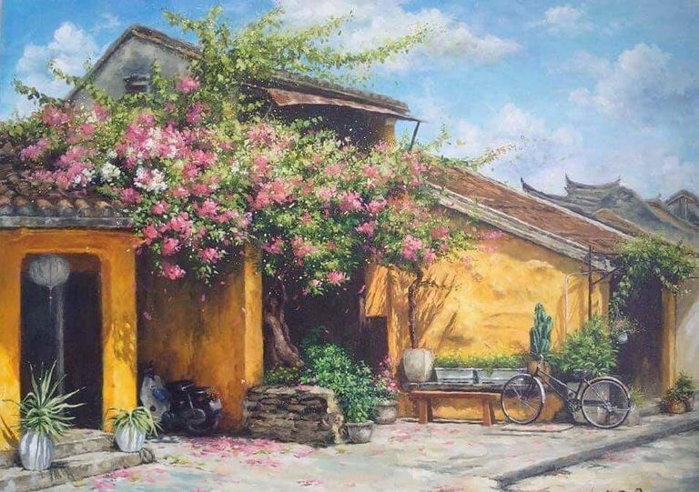 vẽ tranh tường mỹ tho