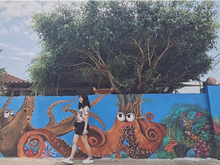 vẽ tranh tường ninh bình