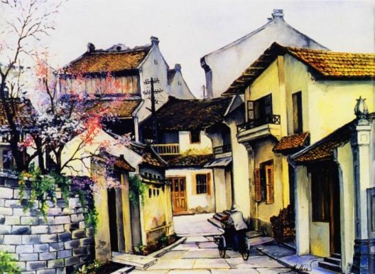 vẽ tranh tường vĩnh phúc