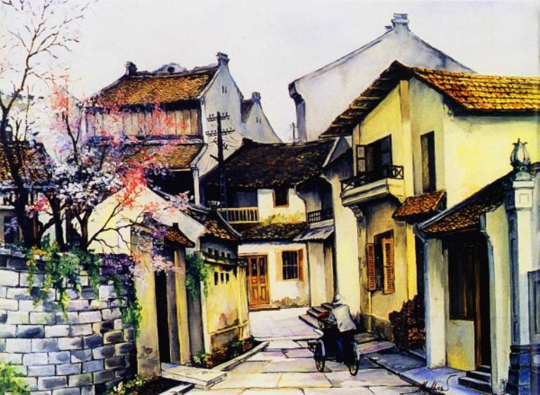 vẽ tranh tường vĩnh phúc